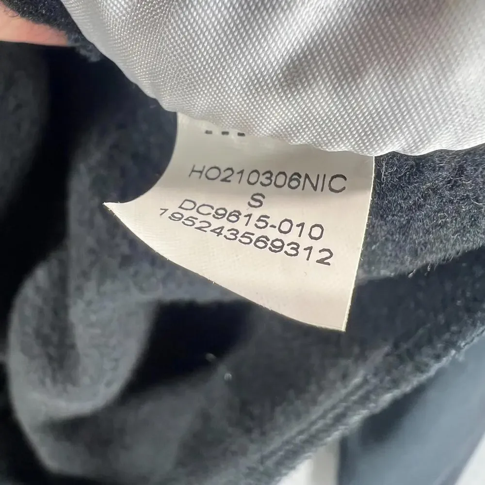 Jordan Sport DNA HBR Fleece Crew Black DC9615-010 Mens‎ Small Sunfaded